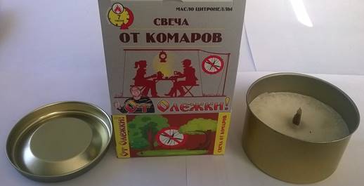 Свечи от комаров