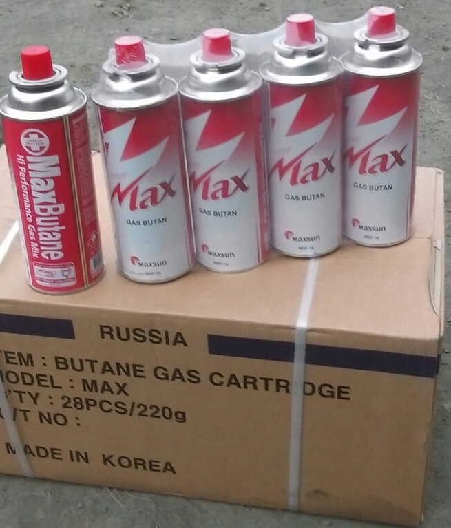 Газ в баллончиках